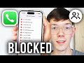 How To Find Blocked Numbers On iPhone - Step By Step