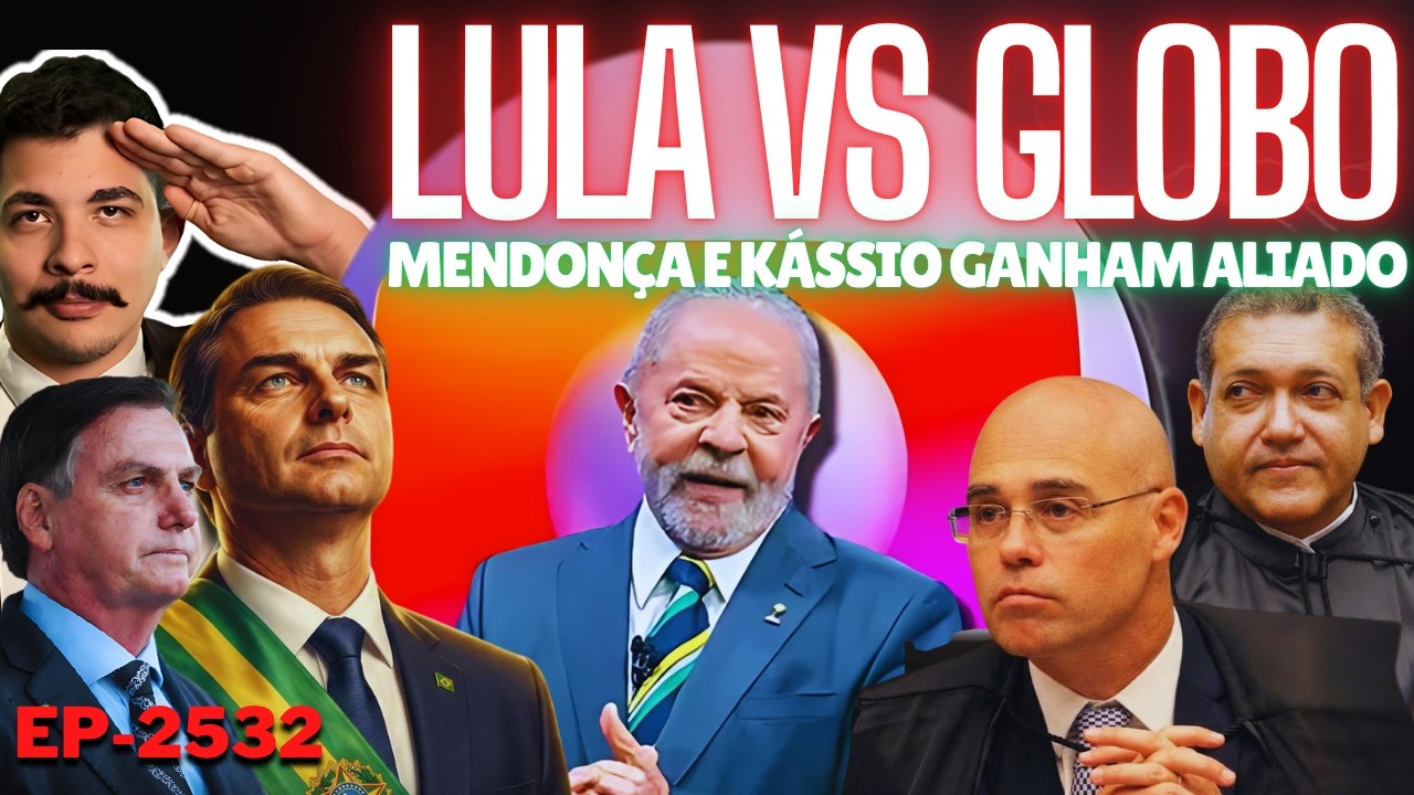 Lula CONFRONTA Globo, Flávio COLHE Louros + Mendonça e Kássio GANHAM Aliado CONTRA Careca e Gilmar.