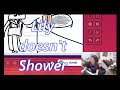 Lily doesn't shower