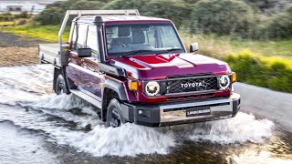 New 2024 Toyota Landcruiser 70 Series - Upgraded Pickup Truck