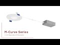 M-Curve Adjustable Can-less LED Downlights