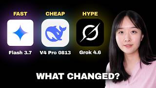 Gemini 3.7 Flash, DeepSeek V4 Pro and Grok 4.6: What Changed