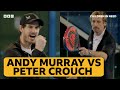 Peter Crouch vs Andy Murray in a game of tennis like no other | BBC Children in Need 2020