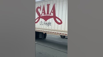 Red Saia Freightliner Cascadia in Gaithersburg, Md on 11/20/24