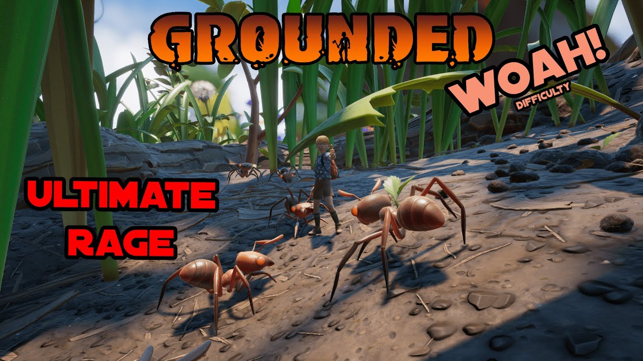 Grounded: Why is CLAY so HARD to get on WOAH Difficulty!? - Survival Part 3