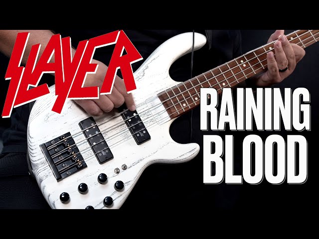 [BASS COVER] Slayer - Raining Blood class=