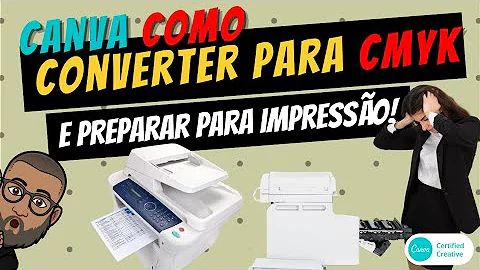 Como transformar RGB em CMYK?