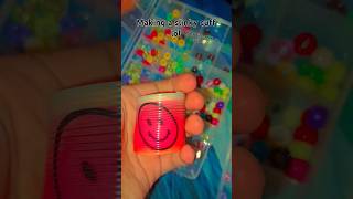 making slinky cuff 😍 #tutorial #kandi #beads #ponybeads #bracelet #cuff #craft #howto