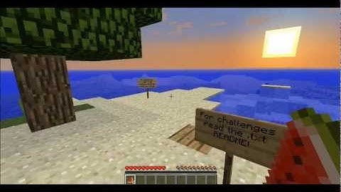 Minecraft: Survival island - part 1 w/ TheJurkans: Getting started!