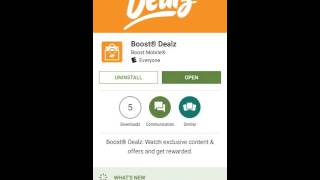 Boost® Dealz Now Live in the Google Play Store