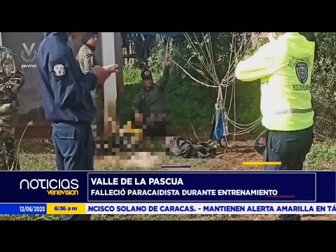 Paracaidista falleció durante