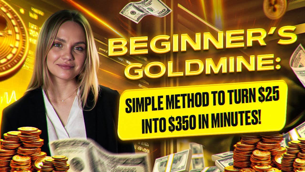 SIMPLE METHOD TO TURN $25 INTO $350 IN MINUTES! - YouTube
