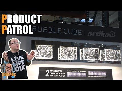Artika Bubble Cube Led Costco Product Reviews Youtube