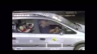 Crash test Opel zafira 1999-2003