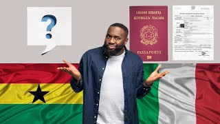 GHANA or ITALIAN embassy?...Where should you translate your documents for Italian passport.