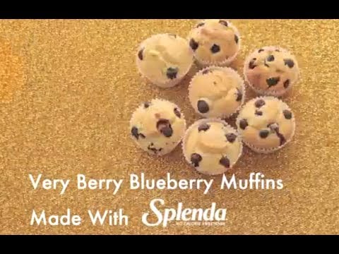 Very Berry Blueberry Muffin Recipe with SPLENDA® Sweetener