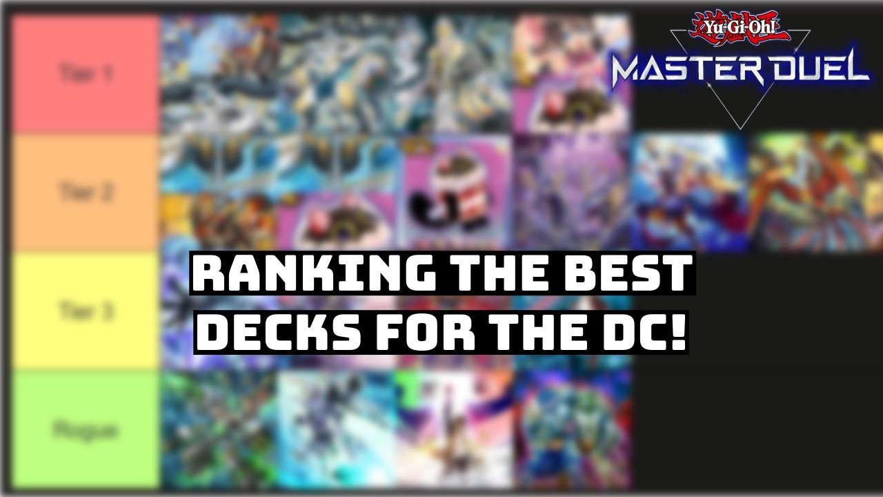 top tier yugioh decks master duel Let's Rank THE BEST DECKS In The CURRENT MASTER DUEL META!