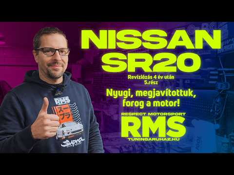 420 lóerős Nissan SR20 drift versenymotor felújítása 4 év masszív nyúzás után az RMS-nél 5. rész