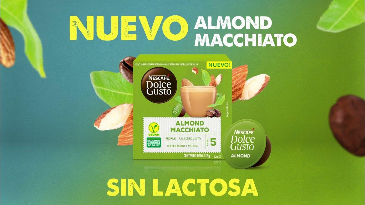 NUEVO Almond Macchiato, sin lactosa