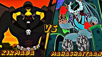 Kirmada Vs Mahashaitaan 💥💥 || Chalo Dekhe Kaun Jitega...🥶 || CARTOON FACTO ☠️