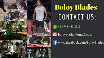 Boloy Blades: Scythe (Lagaraw) Making