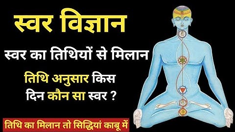 स्वर विज्ञान l तिथि के अनुसार स्वर मिलाएं और जीवन में सिद्धियां पाएं l Swar Vigyan #swarvigyan