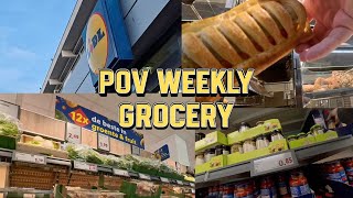 POV Lidl Grocery Shopping | Calm Shop With Me
