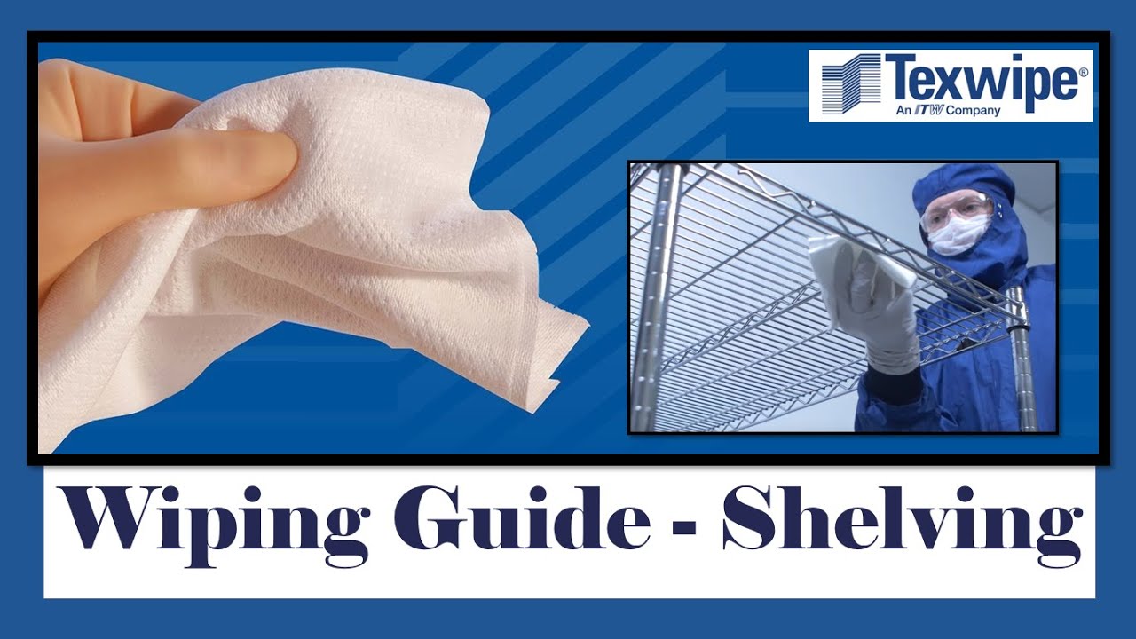 Cleanroom Wiping Guide - Shelving