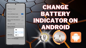 Hoe de batterij-indicator op Android te wijzigen