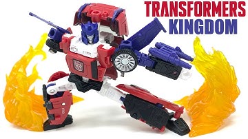 Transformers Kingdom Deluxe Class ROAD RAGE Review