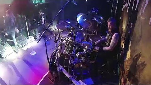 KAMPFAR@Troll, Død Og Trolldom-live in Poland 2016 (Drum Cam)