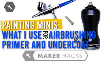 D&D + TTRPG Minis - What I have been using for Airbrushing primer and undercoat lately