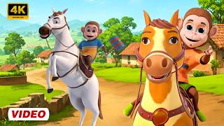 लकड़ी की काठी - Lakdi Ki Kathi, Kathi Ka Ghoda | Nursery Rhymes| Rhyme For Children | Taj Kids Rhymes