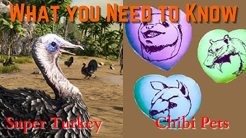 Ark Survival Evolved - Super Turkeys , Chibis : WHAT YOU NEED TO KNOW