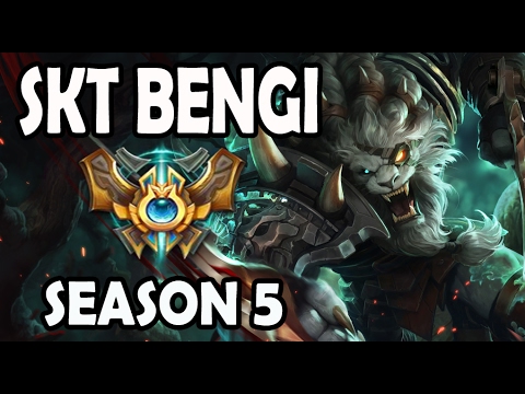 sk telecom t1 roster SKT T1 Bengi Rengar vs Warwick Jungle Ranked Challenger Korea