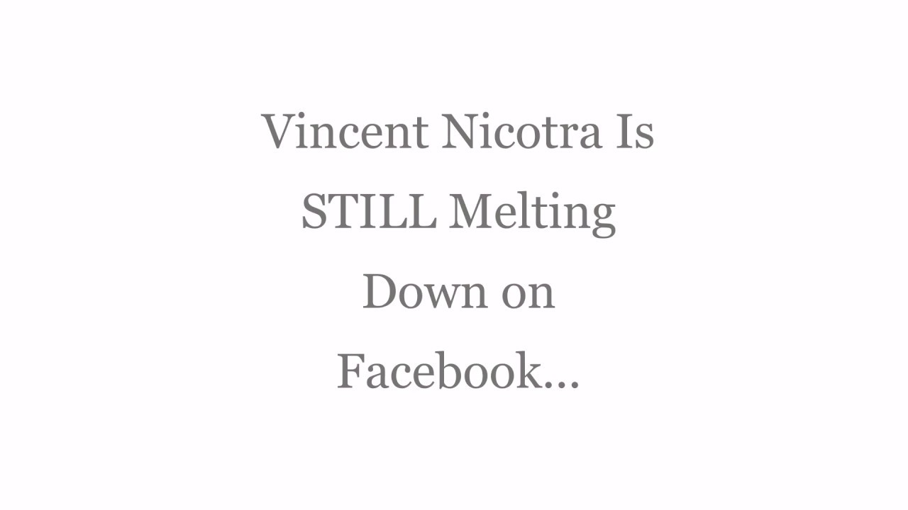 Vincent Nicotra Is STILL Going Crazy On Chris Hansen Facebook Page