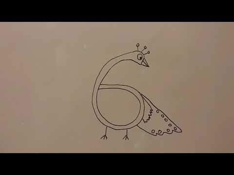 Video: Jak Nakreslit Páva