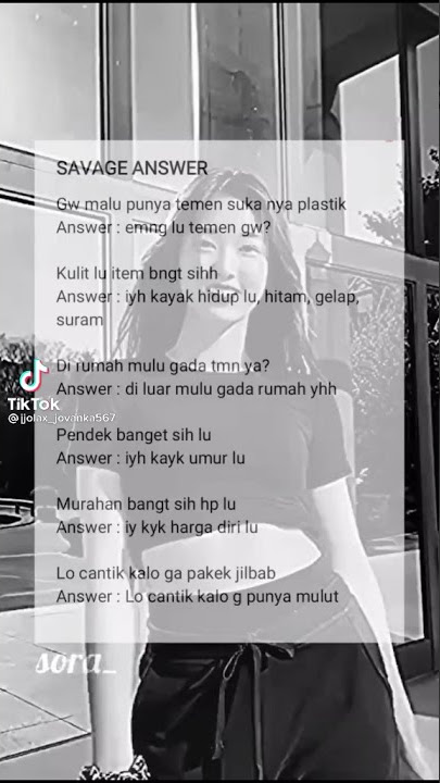 Kata kata savage part 1
