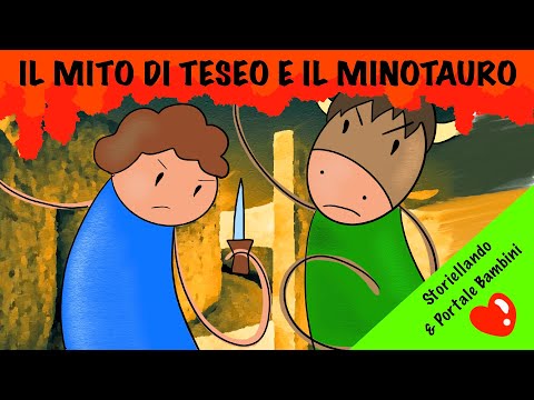 Il Mito di Teseo e il Minotauro | Miti e Leggende | AudioStorie | Storiellando&PortaleBambini