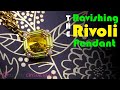 Make the Ravishing Rivoli Pendant ft Krakovski Crystal 🤩 Easy Beaded Bezel Demo - Beginner Friendly!