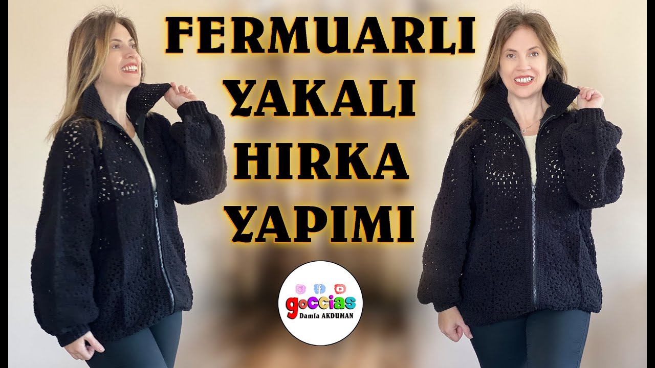 FERMUARLI YAKALI HIRKA YAPIMI