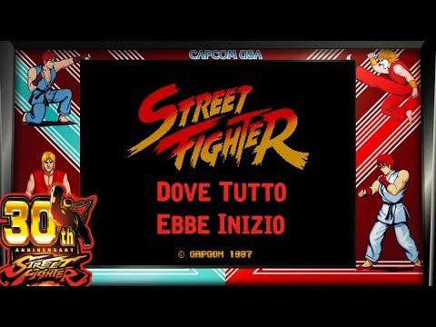 Street Fighter 30th Anniversary Collection Nintendo Switch Gameplay ITA Street Fighter