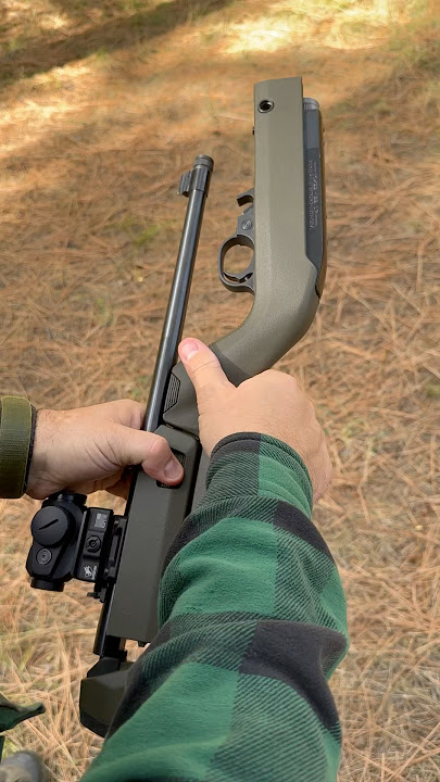 .22 LR Survival Rifle #fyp #fypシ゚ #shorts #22lr #hunting #outdoors #asmr #bugoutbag #camping #ruger