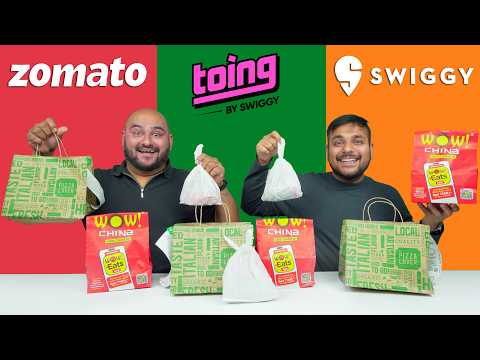Is Toing Really Cheaper Zomato Vs Swiggy Vs Toing Honest Food Delivery Test Viwa Food World