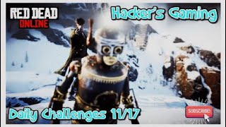 Red Dead Online Daily Challenges \& Madam Nazar's Location 11\/17 - Rdr2 Online Daily Challenges