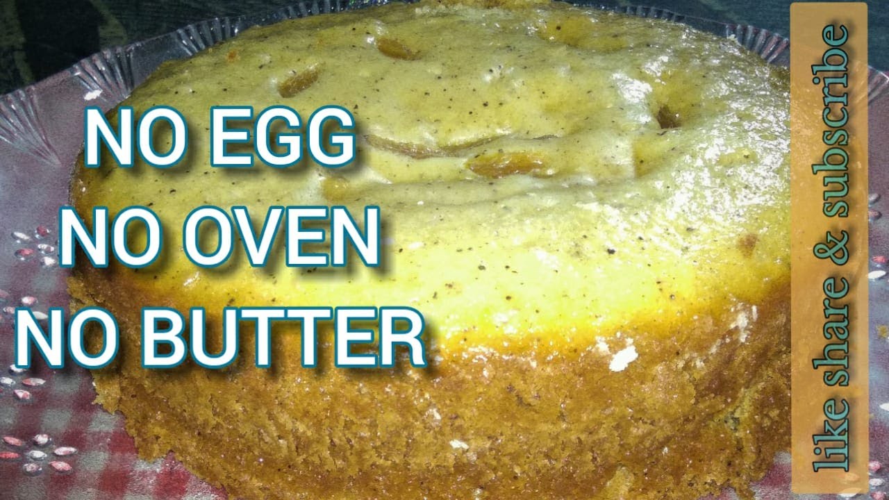 MILK CINNAMON CAKE NO OVEN, NO EGG & NO BUTTER home quarantine