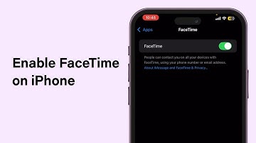How To Enable FaceTime On iPhone 2025 | Turn On FaceTime For Video Calls