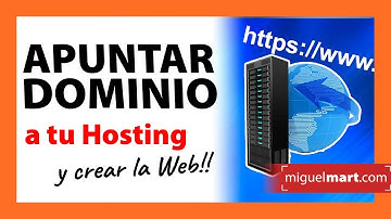 Cómo APUNTAR DOMINIO A UN HOSTING 2019 Español