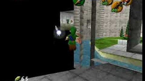 LoZ: OoT Messing around with Levitation Cheat