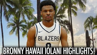 BRONNY JAMES SIERRA CANYON CHAMPIONSHIP HIGHLIGHTS IN HAWAII!